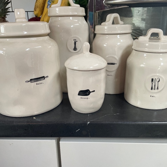 Rae Dunn Kitchen Rae Dunn Icon Canister Set Poshmark